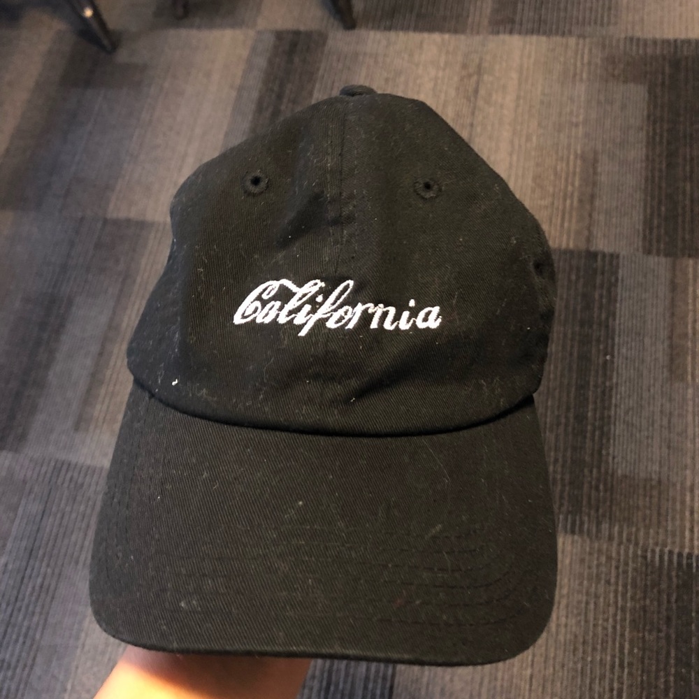 Black “California” Dad Hat